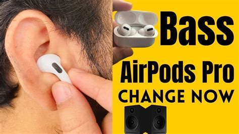 Enhancing the Low-frequency Output with the AirPods' Bass EQ