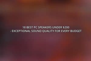 Enjoy Exceptional Sound Quality on Your Computer