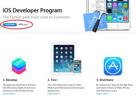 Enrolling in the Apple Developer Program