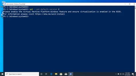 Ensure WSL 2 is Enabled