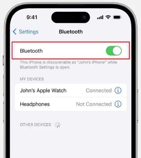 Ensuring Bluetooth is Enabled on Your iPhone