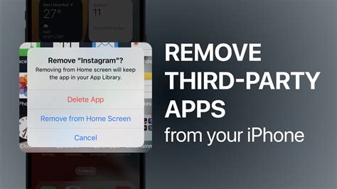 Ensuring Proper Removal of Third-party Software on iOS Devices