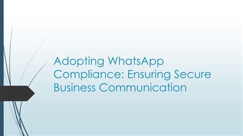 Ensuring a secure and reliable connection for WhatsApp usage on iPad