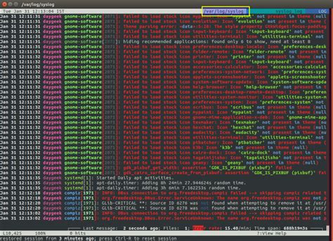 Enter the world of log analysis with lnav's advanced features