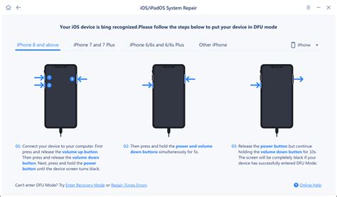 Entering DFU Mode: A Step-by-Step Guide