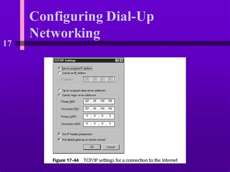 Establishing a Dial-up Connection