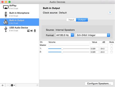 Examining Audio Configurations on Your Device