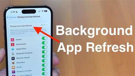 Excessive Background App Refresh