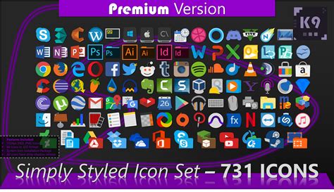 Explore Other Icon Pack Options to Suit Your Personal Style and Preferences