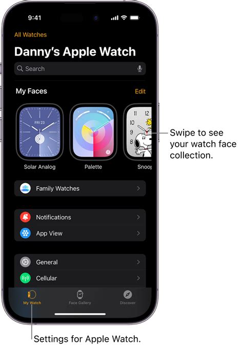 Explore the Apple Watch App Settings