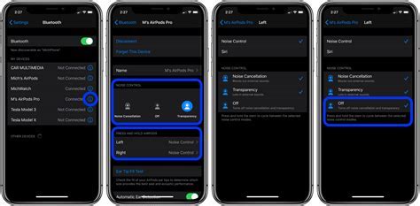 Exploring Advanced Features: Noise Cancellation and Transparency Mode