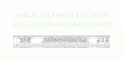 Exploring Potential Glitches in Bluetooth Technology: Unraveling the World of Software Bugs