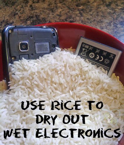 Exploring Rice: An Age-Old Technique for Drying Electronic Devices