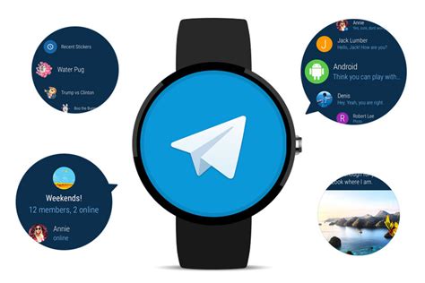 Exploring Telegram's Integration with the Popular Smartwatch