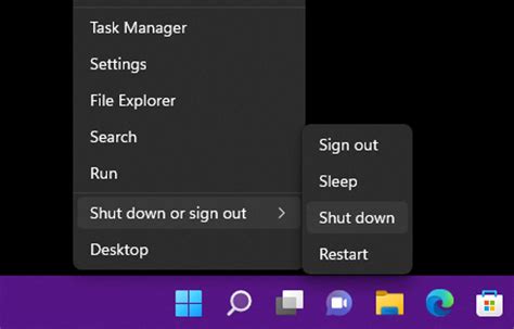 Exploring the "Shut Down" Option in Settings