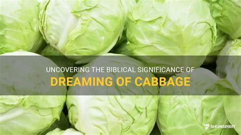 Exploring the Deeper Meaning of Symbolism in Dreaming about Cabbage Heads