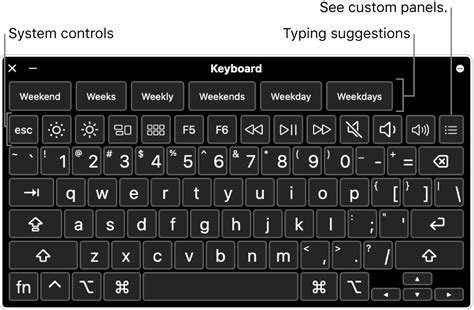 Exploring the Functionality of the On-Screen Keyboard