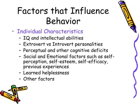 Exploring the Influence on Behavioral Expectations 