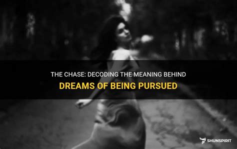 Exploring the Meaning of Dreams: Pursued by the Pack