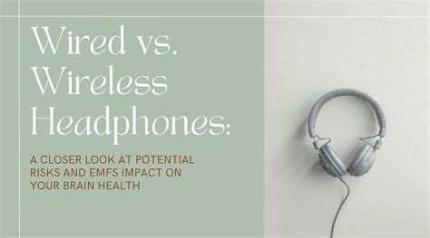 Exploring the Potential Health Risks of Wired Headphones