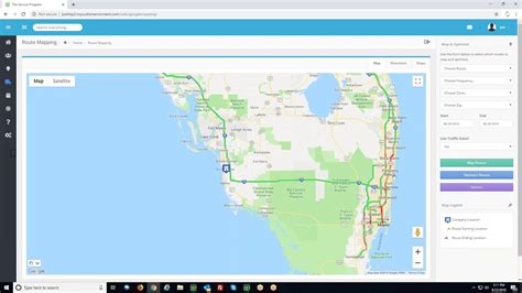 Exploring the Route Mapping Feature