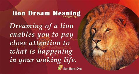 Exploring the Significance of Dreaming about Young Lions for Males