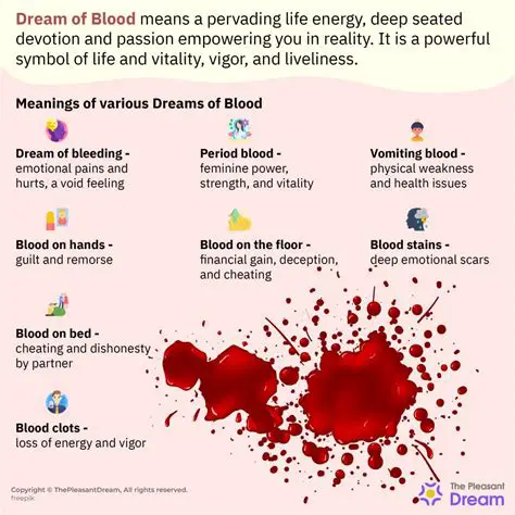 Exploring the Spiritual Significance of a Hand Drenched in Blood during Dreaming