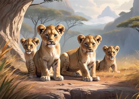 Exploring the Symbolism of Lion Cubs in Women's Dreams