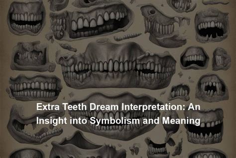 Exploring the Symbolism of a Tooth Loss Dream: Insights into Self-perception and Confidence