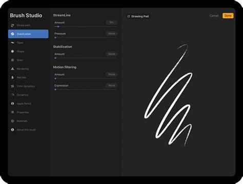 Exploring the Variety of Brush Options in Procreate