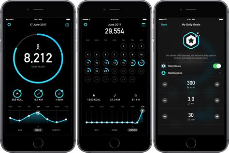 Exploring the Visualization of Step Tracking Data on an iPhone Device