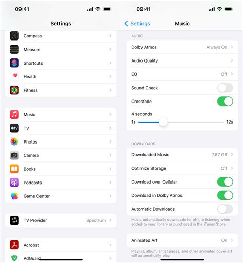 Exploring the iOS 17 Settings Menu