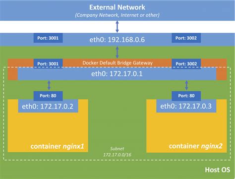 Exploring various networking options within a Docker environment