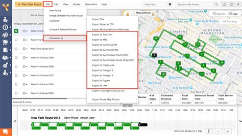 Exporting the GPS Route from Your Device