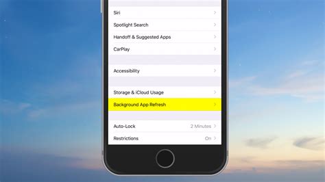 Extend Your iPhone's Battery Life by Disabling Background App Refresh