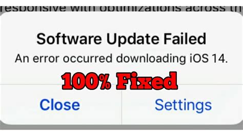 Factors Contributing to Unsuccessful iOS Upgrade