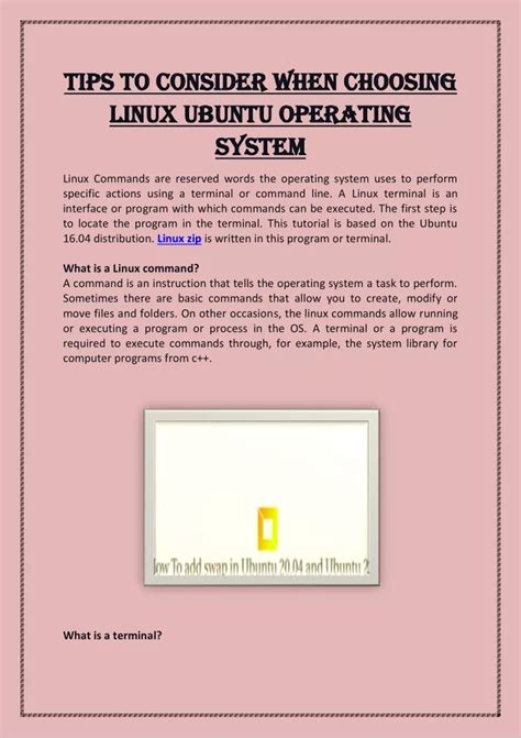 Factors to Consider when Selecting an Entry-Level Linux Operating System