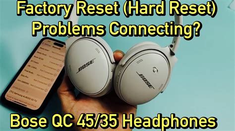 Factory Resetting the Headphones