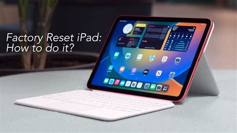 Factory Resetting your iPad Air