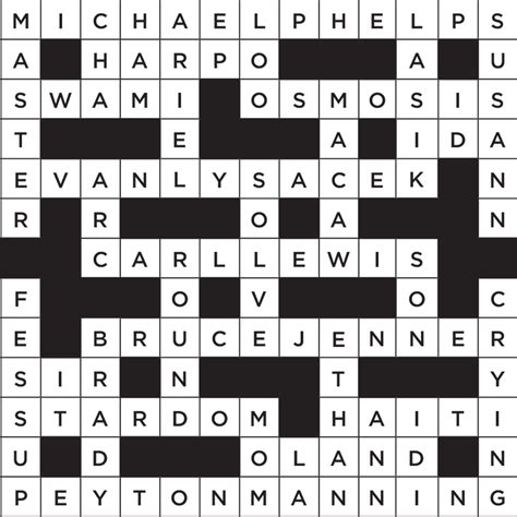 Fascinating Crossword Puzzle Crossovers