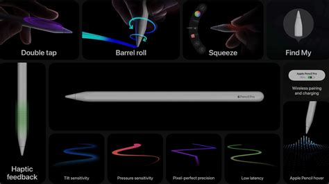 Features of the Apple Pencil