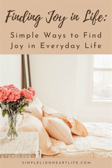 Finding Joy in Everyday Life