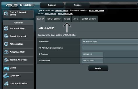 Finding the IP Address through a Router's Admin Panel