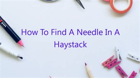 Finding the Needle in the Haystack: Tips for Locating Misplaced Wired Earphones in Your Household