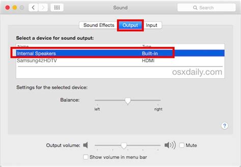 Fixing Sound Output Settings for Headphones on a Mac