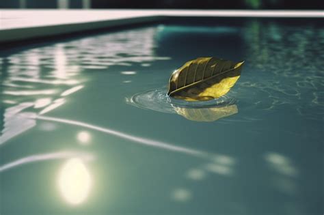 Floating in Tranquility: The Serenity of Poolside Relaxation