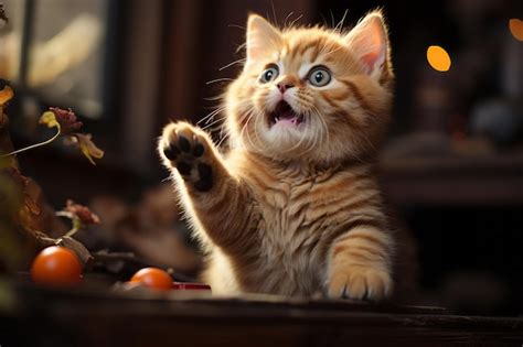 From Playful Antics to Heroic Feats: Unleashing a Kitten's Fantastical World