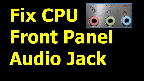 Front Panel Headphone Jack: Convenient and Accessible