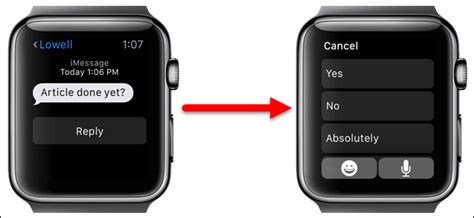 Getting Familiar with the Basics of Configuring Replies on your Apple Timepiece