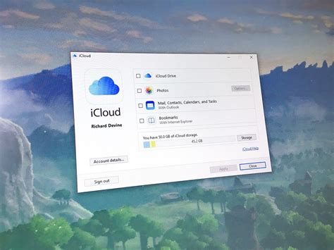 Getting Started with the iCloud Application for Windows